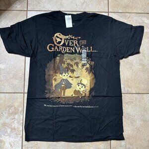 Over The Garden Wall Greg & Wirt Wayward Leaves T-Shirt X-LARGE New With Tags